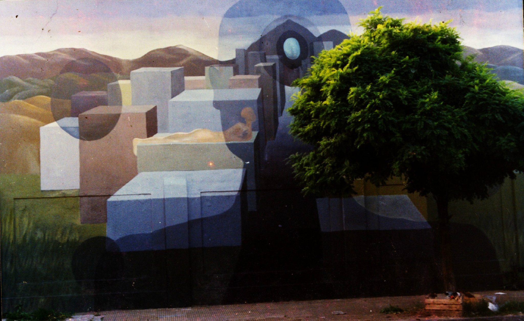 Mural sobre muro exterior